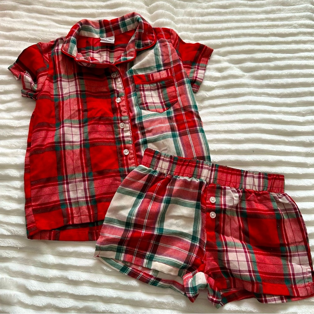Plaid PJ Set
